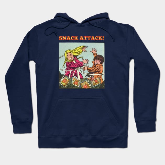 SNACK ATTACK Hoodie by CaptainOceanSkydive